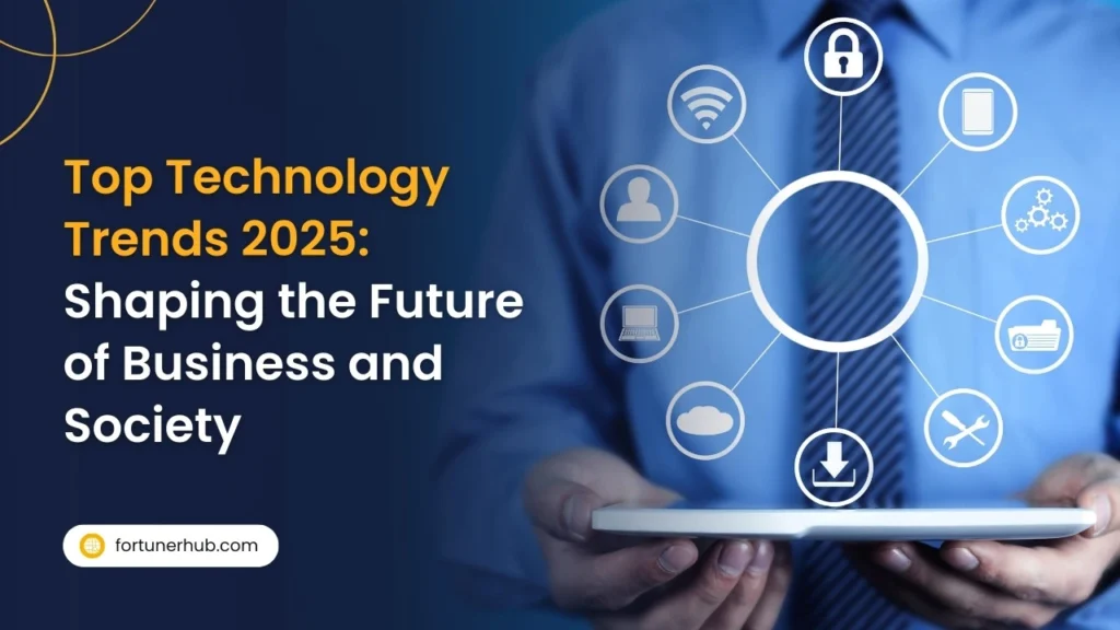 Latest business technology trends 2025